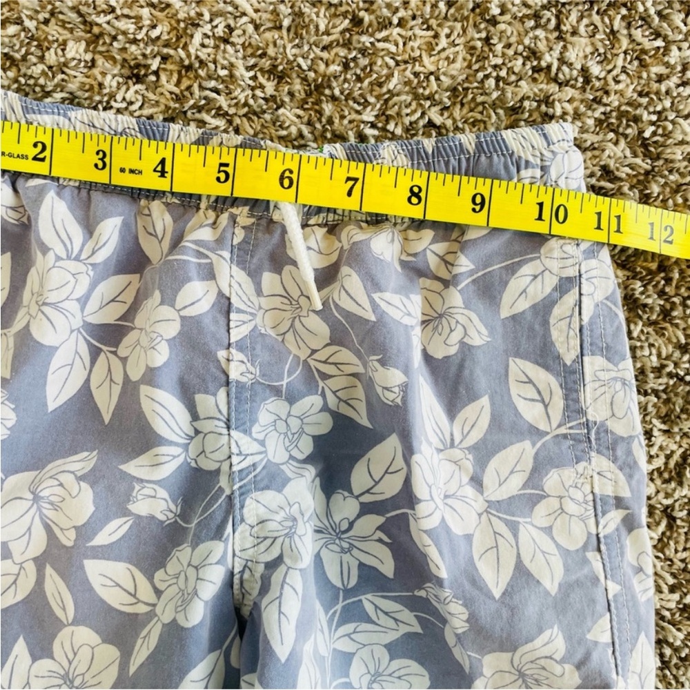 Polo Ralph Lauren Boys Swim Trunks 7 Blue Floral Hawaiian Print Board Shorts - Picture 10 of 10